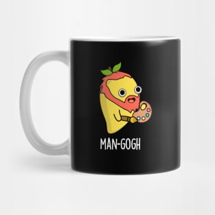 Man-gogh Cute Artist Mango Pun Mug